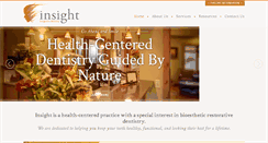Desktop Screenshot of insightdental.com